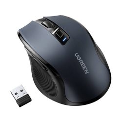   Mouse fără fir UGREEN (adaptor USB, 2,4 Ghz, 4000 DPI) NEGRU
