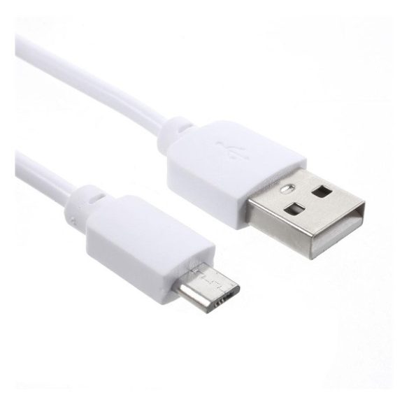 Cablu de date (USB - microUSB, 100cm) ALB