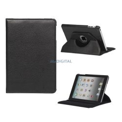   Husă permanentă cu efect de piele (FLIP, suport de birou, 360°) BLACK Apple IPAD mini 3, IPAD mini 2 , IPAD mini