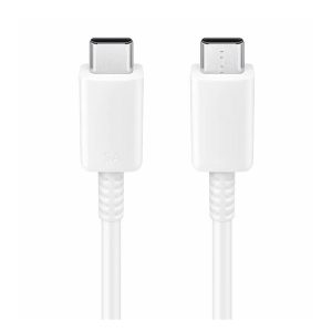 SAMSUNG cablu de date (Tip-C - Tip-C, 5A, 100W, încărcător rapid, 100cm) ALB