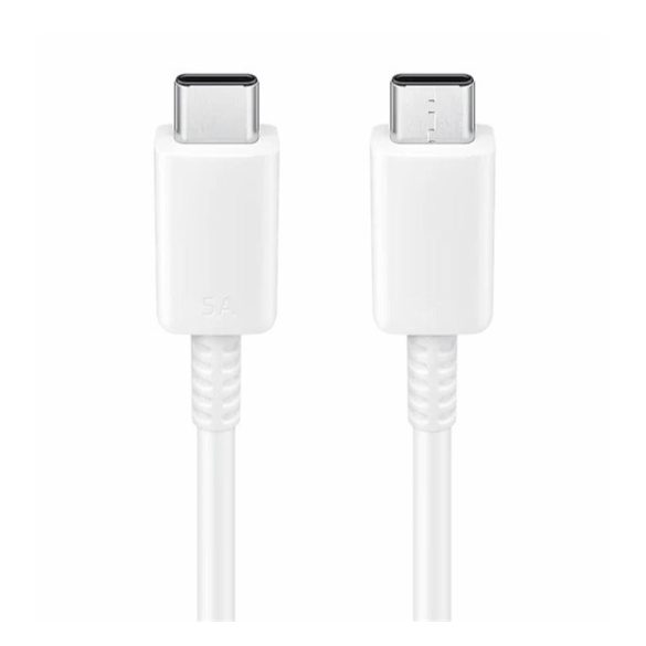 SAMSUNG cablu de date (Tip-C - Tip-C, 5A, 100W, încărcător rapid, 100cm) ALB