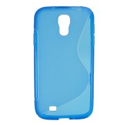   Husă siliconică pentru telefon (S-line) albastruSamsung Galaxy S4 VE (GT-I9515), Samsung Galaxy S4 (GT-I9505), Samsung Galaxy S4 (GT-I9500)