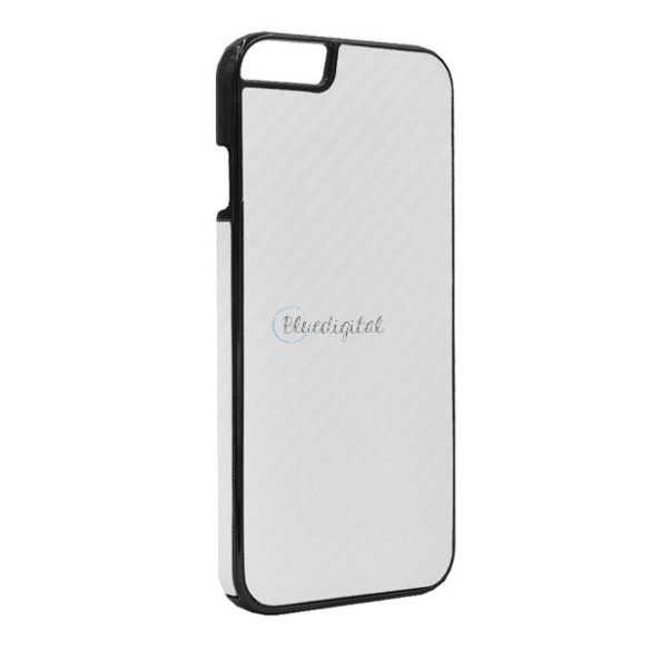 Protectie din plastic pentru telefon (model carbon) ALB Apple iPhone 6S 4.7, Apple iPhone 6 4.7