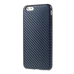   HUSĂ! - Protecție siliconică pentru telefon (model carbon) BUTTER albastruApple iPhone 6 Plus 5.5, Apple iPhone 6S Plus 5.5
