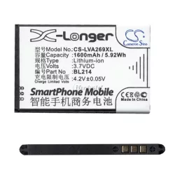   Baterie CAMERON SINO Li-Ion (3,7V/1600mAh, compatibil cu Lenovo BL203) NEGRU Lenovo A369i