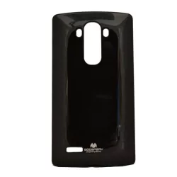   HUSĂ! - Protector de telefon din silicon MERCURY Goospery (pulbere de mica) NEGRU LG G4 (H815)