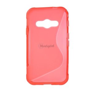 Protectie din silicon pentru telefon (S-line) ROSU Samsung Galaxy Xcover 3 (SM-G388)