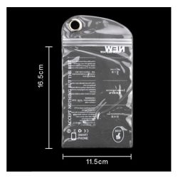   HUSĂ! - Husă rezistentă la cădere / umezeală / praf, rezistentă la manipulare, AQUA (universal, plajă, lac, exterior) FEHÉR Xiaomi Poco F5 Pro, Alcatel OTE, Alcatel OTE S853, ZTE Blade Super, Motorola E3, Motorola Z3, Vo