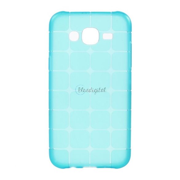 Protectie din silicon pentru telefon (model cub) ALBASTRU Samsung Galaxy J5 (2015) SM-J500