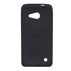 Protector de telefon din silicon (mat) NEGRU Microsoft Lumia 550