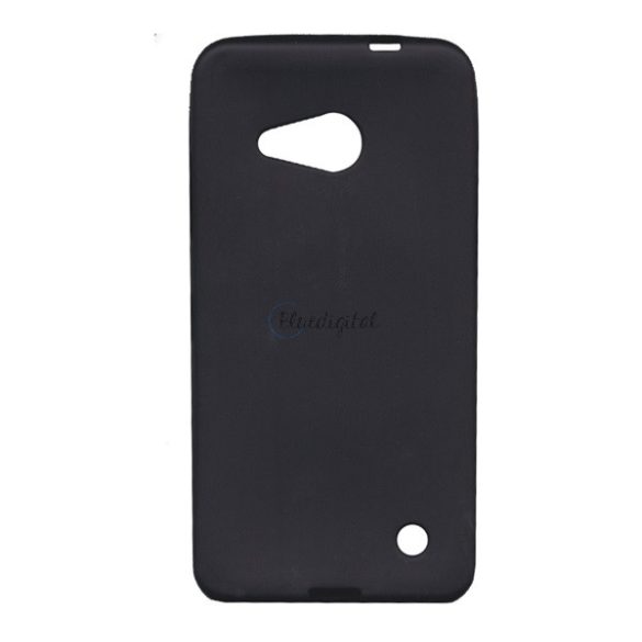 Protector de telefon din silicon (mat) NEGRU Microsoft Lumia 550