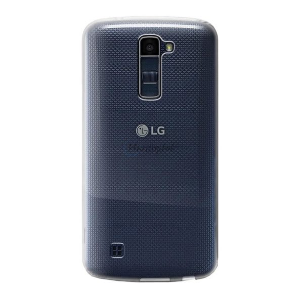 Protectie din silicon pentru telefon (ultra-subtire) TRANSPARENT LG K10 (K420n)