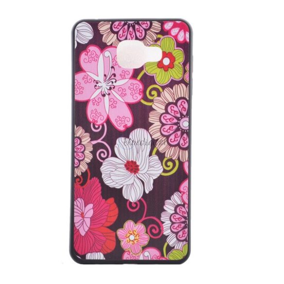 Protectie din silicon pentru telefon (model de flori) CULOARE Samsung Galaxy A5 (2016) SM-A510F