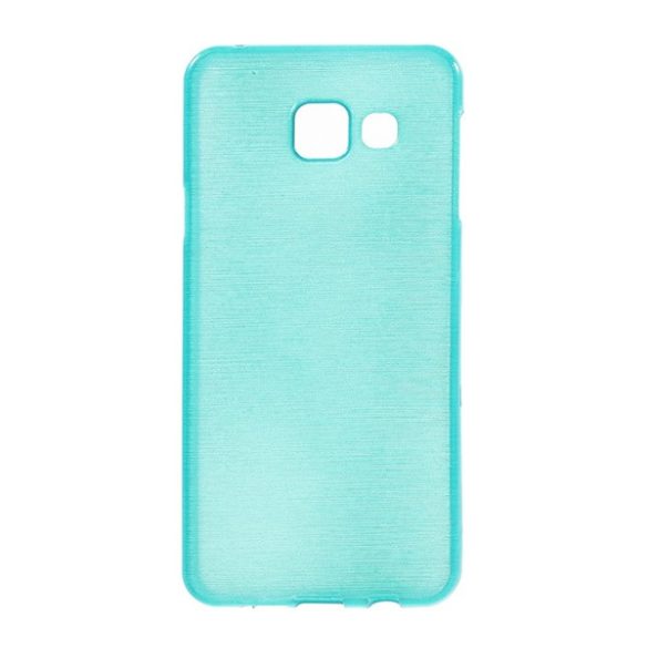 Husă silicon pentru telefon (model periat) LIGHT albastruSamsung Galaxy A3 (2016) SM-A310F
