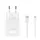 Încărcător de rețea HUAWEI Priză USB (10W, încărcător rapid + cablu tip C) ALB