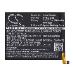   Baterie CAMERON SINO Li-Polymer (3.8V/2800mAh, compatibil cu Vodafone CPLD-332) NEGRU Vodafone Smart 4 max (VF990N)