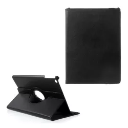   Carcasă în picioare, efect piele (FLIP activ, suport desktop, 360°) NEGRU Apple IPAD 9.7 (2017), Apple IPAD 9.7 (2018)