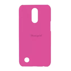   HUSĂ! - Protectie telefon din plastic (cauciucat) ROZ LG K10 (2017) M250n