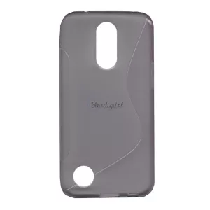 HUSĂ! - Husă de telefon din silicon (S-line) GREY LG K10 (2017) M250n
