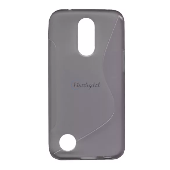 HUSĂ! - Husă de telefon din silicon (S-line) GREY LG K10 (2017) M250n