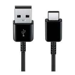   Cablu de date SAMSUNG (USB - Type-C, încărcător rapid, 150cm) NEGRU