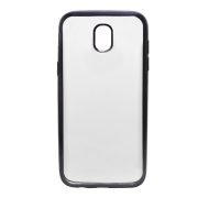   Protectie din silicon pentru telefon (cadru cu efect metalic) NEGRU Samsung Galaxy J5 (2017) SM-J530 EU