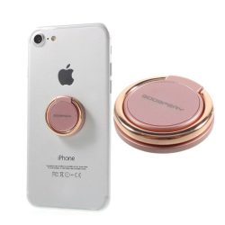   Inel suport MERCURY RING (metal, adeziv, suport telefon, suport, 360°) ROSE GOLD Motorola Moto G32 (XT2235), Motorola Moto E22 (XT2239), Xiaomi Poco M5s