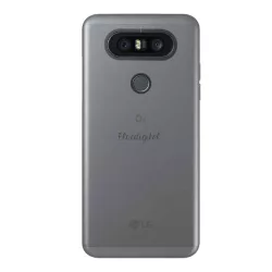   HUSĂ! - Protectie din silicon pentru telefon (ultra-subtire) TRANSPARENT LG Q8 (H970)