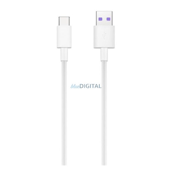 HUAWEI AP71 cablu de date (USB - Tip-C, 5A, încărcător rapid, 100cm) ALB