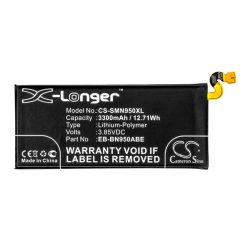   Baterie CAMERON SINO Li-Polymer (3,85V/3300mAh, compatibil cu Samsung EB-BN950ABA) NEGRU Samsung Galaxy Note 8 (SM-N950F)