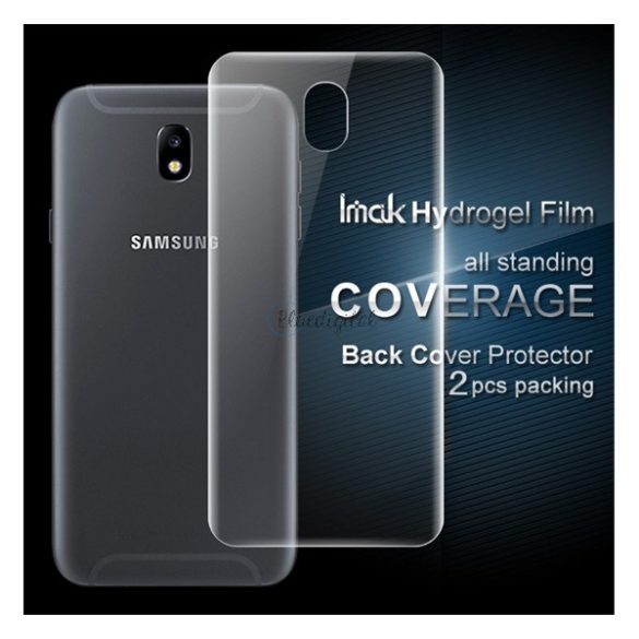 Film de protecție IMAK 2buc (doar spate, ecran complet, parte curbată, auto-vindecare, 0,15 mm subțire) TRANSPARENT Samsung Galaxy J5 (2017) SM-J530 EU