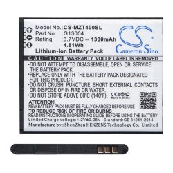   Baterie Li-Ion CAMERON SINO (3.7V / 1300mAh, compatibilă cu NAVON G13004) pentru negru Navon T400 (2016)