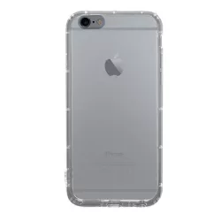   HUSĂ! - Protector de telefon din silicon (rezistenta la impact, cadru perna de aer) TRANSPARENT Apple iPhone 6S 4.7, iPhone 6 4.7
