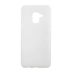 Protector de telefon din silicon (mat) ALB Samsung Galaxy A8 Plus (2018) SM-A730F