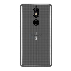 Protectie din silicon pentru telefon (ultra-subtire) TRANSPARENT Nokia 7