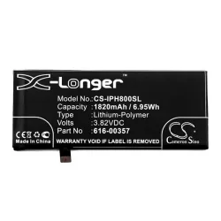   Baterie CAMERON SINO Li-Polymer (3.82V/1820mAh, compatibil cu Apple 616-00357) NEGRU Apple iPhone 8 4.7