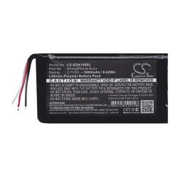   Baterie CAMERON SINO Li-Polymer (3.7V/2600mAh, compatibilă cu Evolveo StrongPhoneAccu) NEGRU Evolveo Strongphone ACCU