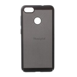   HUSĂ! - Protectie telefon din plastic (cauciucat, model perforat) NEGRU Huawei P9 Lite Mini