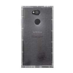   HUSĂ! - Protectie din silicon pentru telefon (rezistenta la impact mediu, cadru cu perna de aer) TRANSPARENT Sony Xperia L2 (H4311)