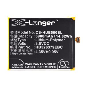 Baterie CAMERON SINO Li-Polymer (3.8V/3900mAh, compatibil cu Huawei HB526379EBC) NEGRU Huawei Y6 Pro (2015)