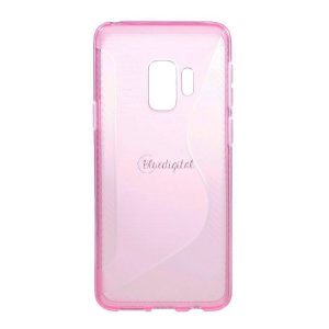 Protectie din silicon pentru telefon (linia S, model carbon) ROZ Samsung Galaxy S9 (SM-G960)