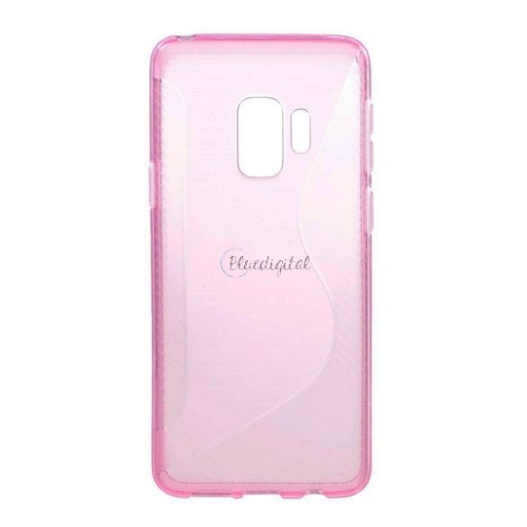 Protectie din silicon pentru telefon (linia S, model carbon) ROZ Samsung Galaxy S9 (SM-G960)