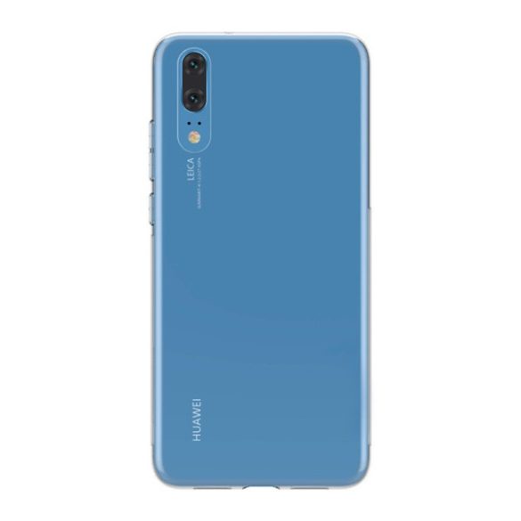 Protector de telefon din silicon (ultra-subtire) TRANSPARENT Huawei P20