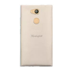 HUSĂ! - Protectie din silicon pentru telefon (ultra-subtire) TRANSPARENT Sony Xperia L2 (H4311)