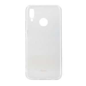 Protector de telefon din silicon ROAR ALL DAY (ultra-subtire) TRANSPARENT Huawei P20 Lite
