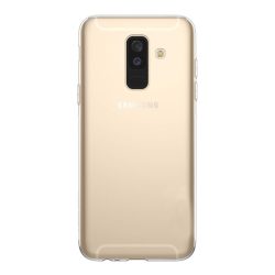   Szilikon telefonvédő (ultravékony) ÁTLÁTSZÓ Samsung Galaxy A6+ (2018) SM-A605F