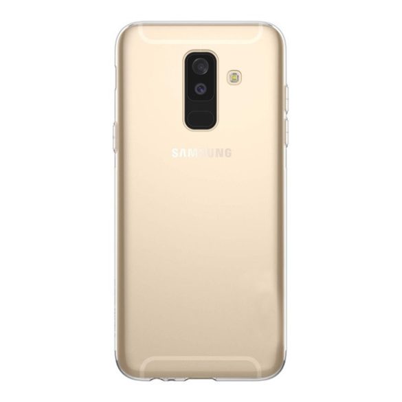 Szilikon telefonvédő (ultravékony) ÁTLÁTSZÓ Samsung Galaxy A6+ (2018) SM-A605F