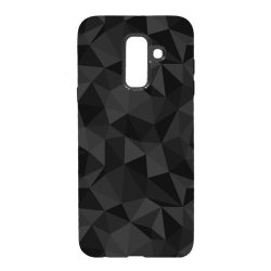   Husă de telefon din silicon (3D, model diamant) negru Samsung Galaxy A6+ (2018) SM-A605F