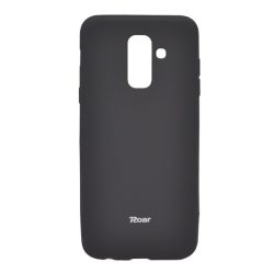   Protector de telefon din silicon ROAR ALL DAY (ultra-subțire, mat) NEGRU Samsung Galaxy A6+ (2018) SM-A605F