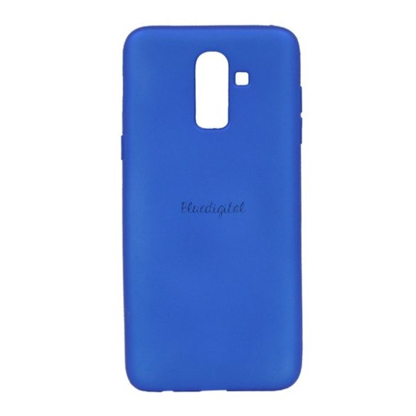 Protector de telefon din silicon (mat) ALBASTRU Samsung Galaxy A6+ (2018) SM-A605F